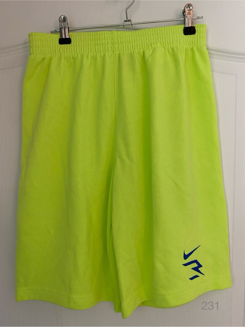 Three Brand Men’s Neon Yellow Athletic Shorts